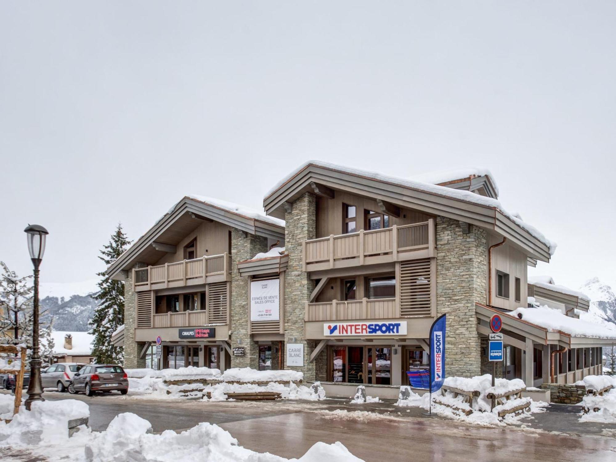 Appartement Raffine Aux Pieds Des Pistes Avec Parking Et Acces Fitness - Fr-1-562-52 Courchevel Exteriér fotografie